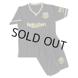 画像: 20/21-バルセロナ(アウェイ：黒)子供用上下セットSサイズTH