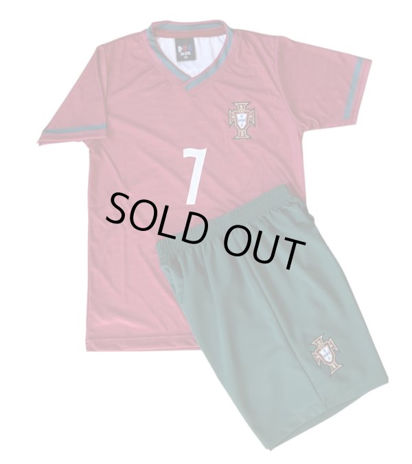 画像4: ロナウド背番号7 ポルトガル代表2026W杯モデル レプリカユニフォーム　子供用【即納商品】