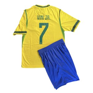 画像: ヴィニ・ジュニオール＃7 ブラジル代表(ホーム)2026年　W杯モデル レプリカユニフォーム　子供用