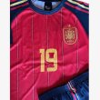 画像8: ヤマル背番号19 スペイン代表(ホーム)2026年W杯モデル レプリカユニフォーム　子供用