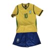 画像4: ネイマール背番号10 ブラジル代表(ホーム)2026年W杯モデル レプリカユニフォーム　子供用