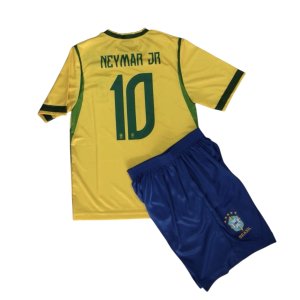 画像: ネイマール背番号10 ブラジル代表(ホーム)2026年W杯モデル レプリカユニフォーム 子供用