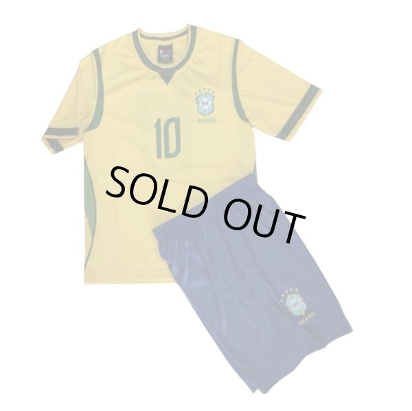 画像2: ネイマール背番号10 ブラジル代表(ホーム)2026年W杯モデル レプリカユニフォーム　子供用【即納商品】