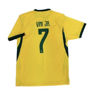 画像: ヴィニシウス背番号7 ブラジル代表 ホーム 2026年 W杯モデル レプリカユニフォーム