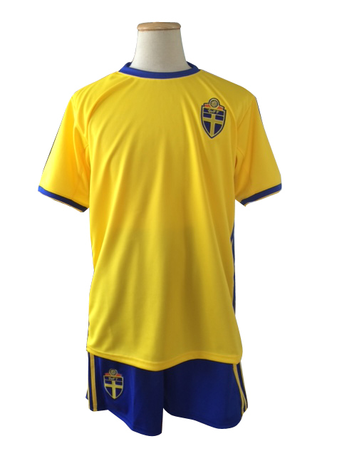 16 17 スウェーデン代表 ホーム レプリカユニフォーム サッカー専門店ウエラー