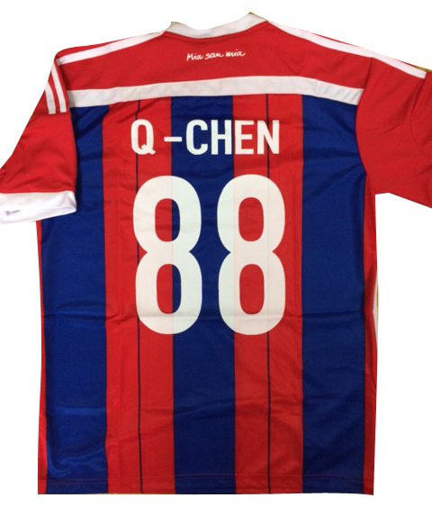 バイエルン背番号 個人名q Chen Mサイズ ユニフォーム単品 サッカー専門店ウエラー