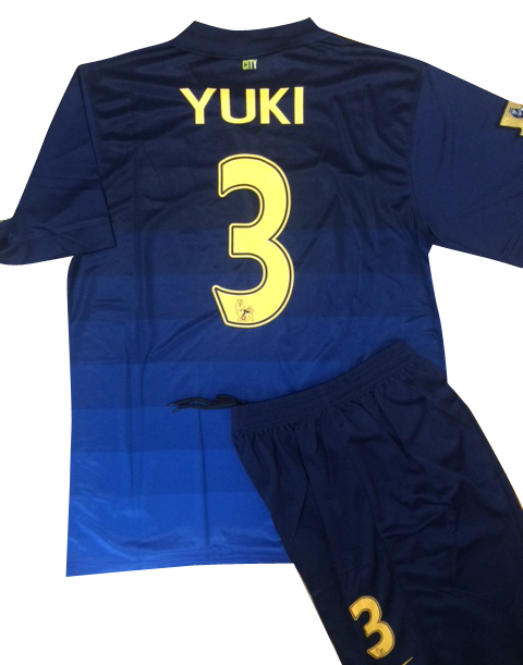 マンチェスターシティ背番号3個人名yuki Fサイズ サッカー専門店ウエラー