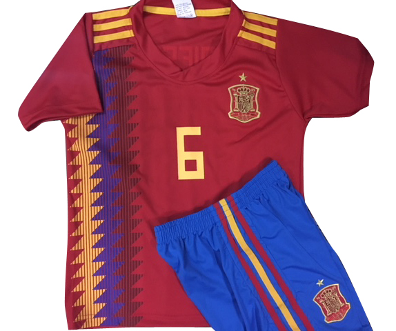 イニエスタ 6 スペイン代表 ホーム 18 19 子供用上下セット サッカー専門店ウエラー イニエスタ 6 スペイン代表 ホーム 18 19 子供用上下セット サッカー専門店ウエラー