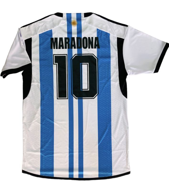 美品 ルコック サッカー アルゼンチン代表 ユニフォーム 1986年 マラドーナオーセンティック