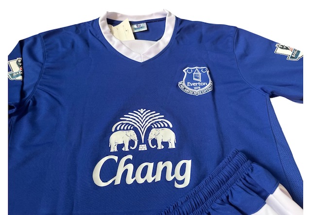 画像3: エバートン（ホーム) 上下セット Fサイズ レプリカユニフォーム
