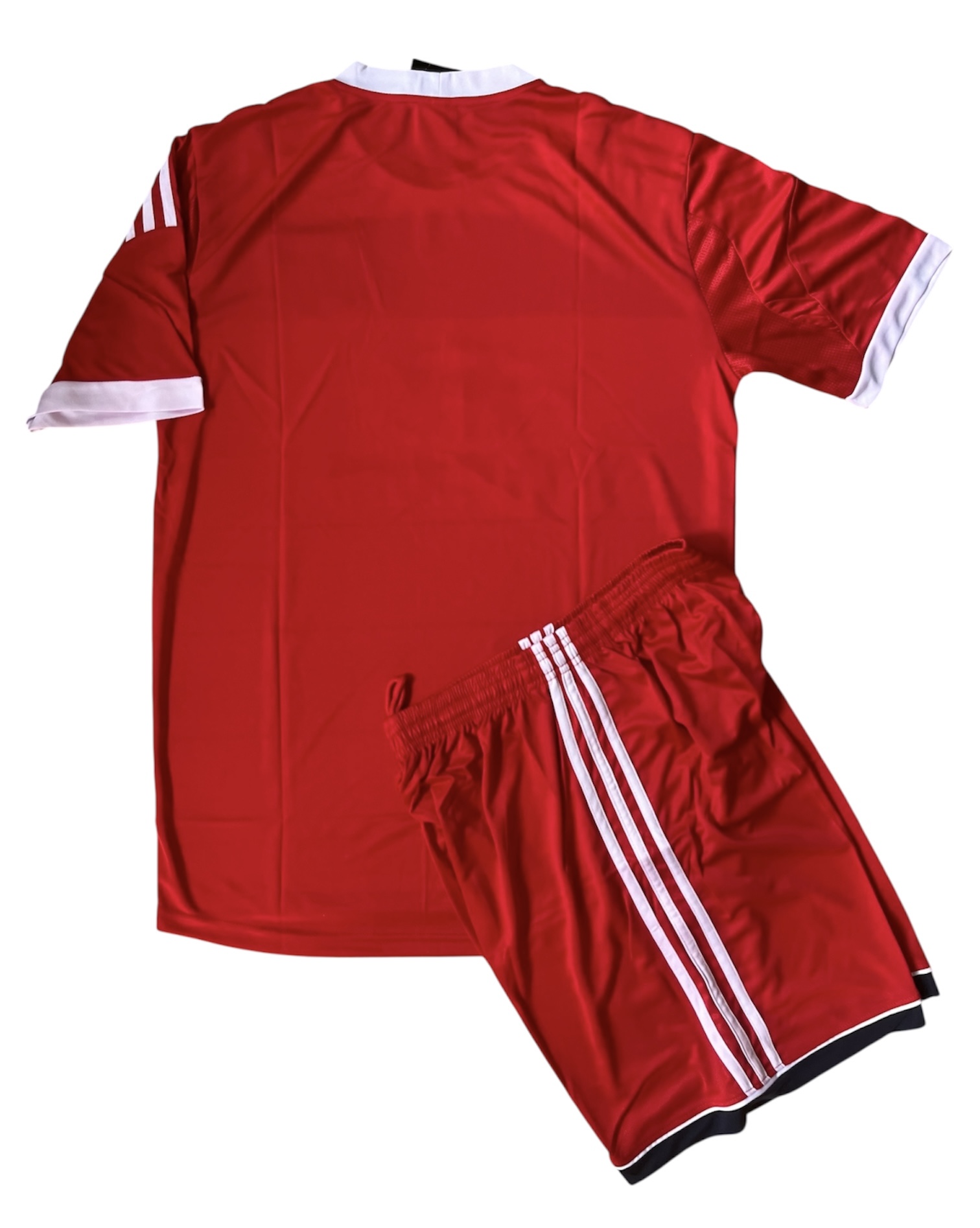 画像2: リヨン（アウェイ：赤) 上下セット Fサイズ レプリカユニフォーム