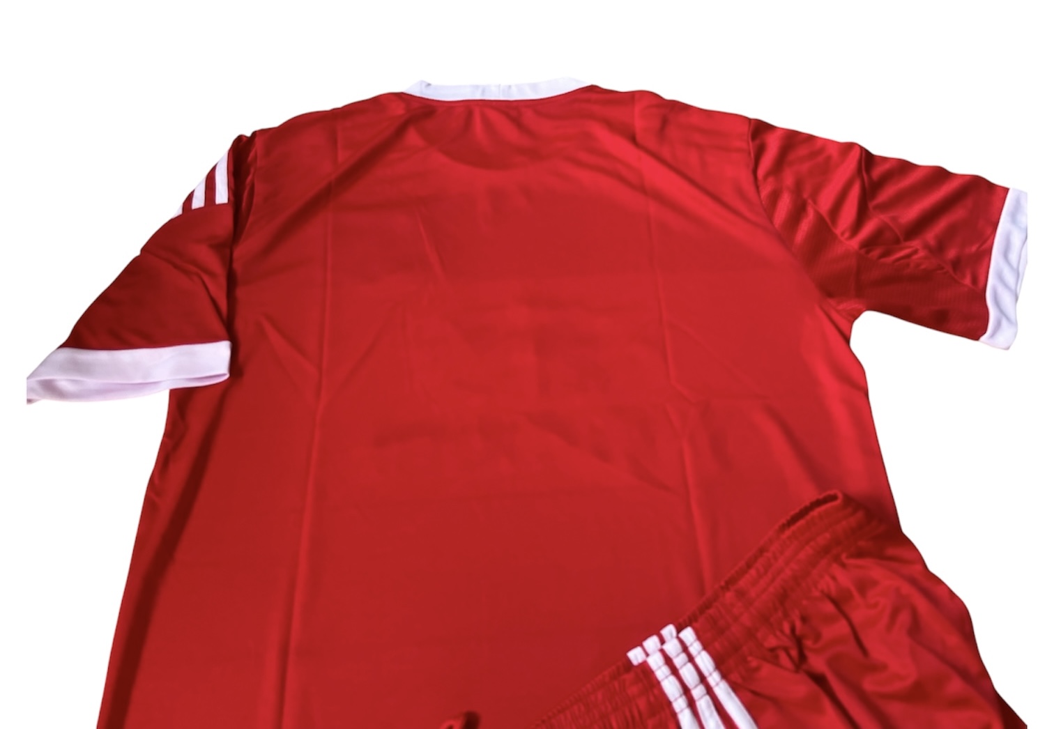 画像4: リヨン（アウェイ：赤) 上下セット Fサイズ レプリカユニフォーム