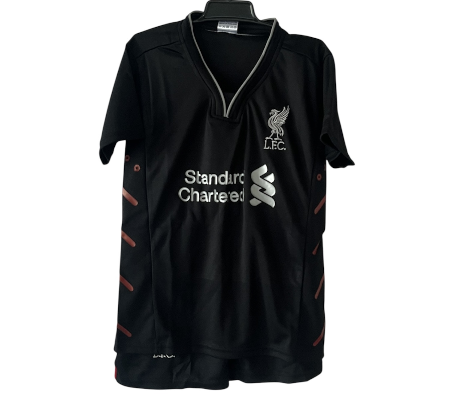 画像3: 16/17-リバプール（アウェイ：黒）子供用上下セット