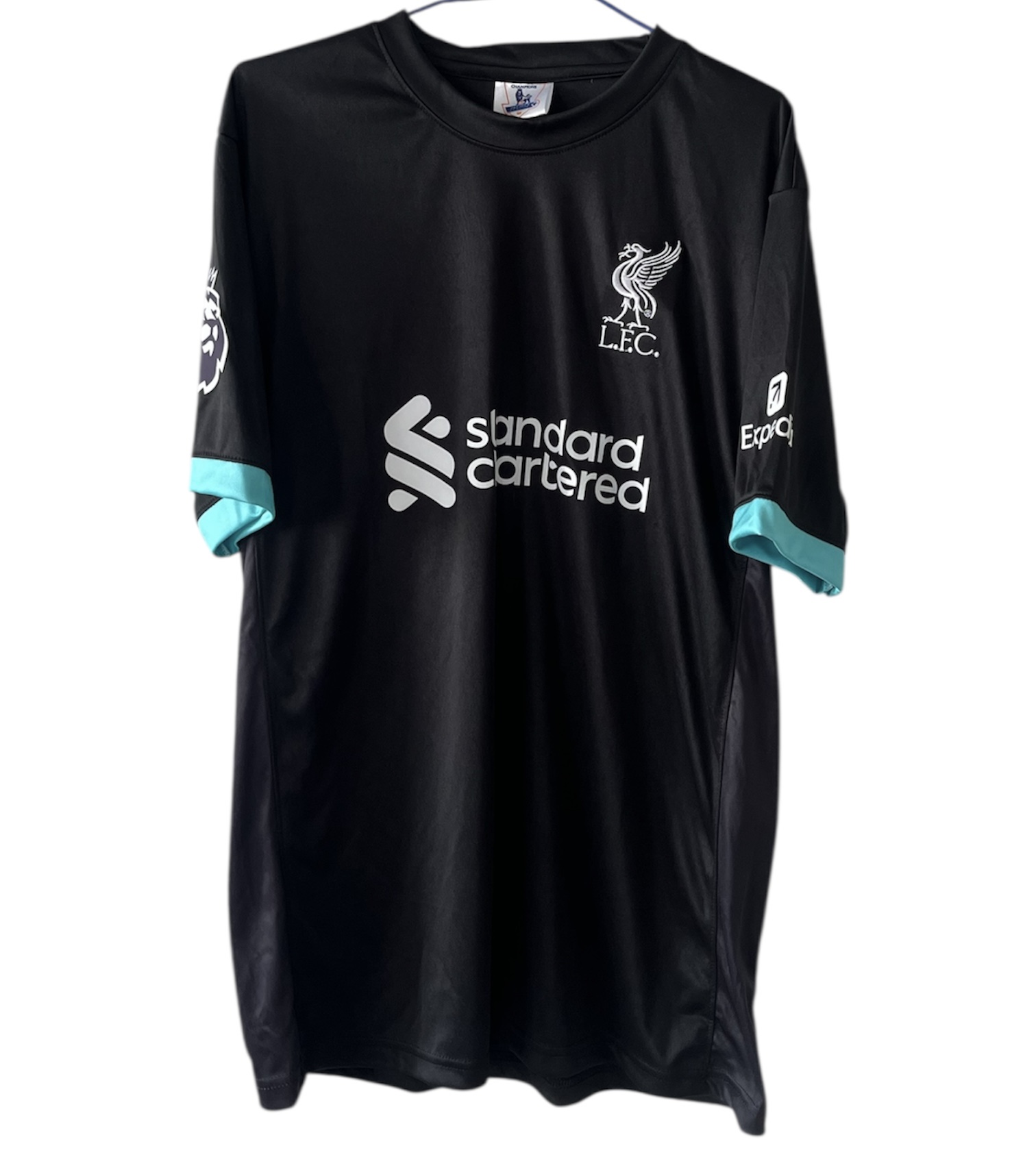 24/25-リバプール（アウェイ：黒）レプリカユニフォーム【即納商品