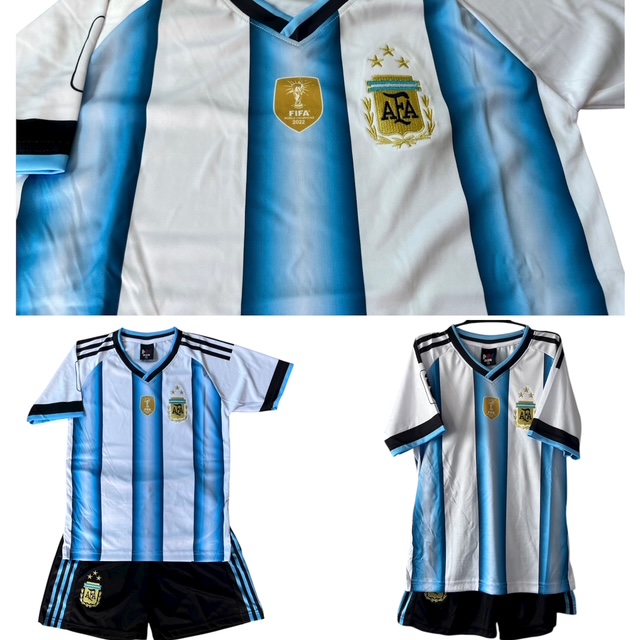 画像8: アルゼンチン代表 2026年W杯モデル 子供 レプリカユニフォーム