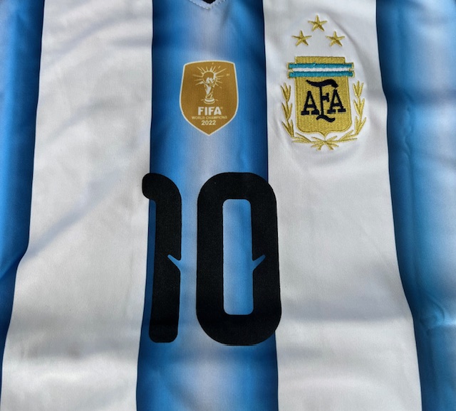 画像7: メッシ背番号10 アルゼンチン代表　2026年W杯モデル レプリカユニフォーム　子供用
