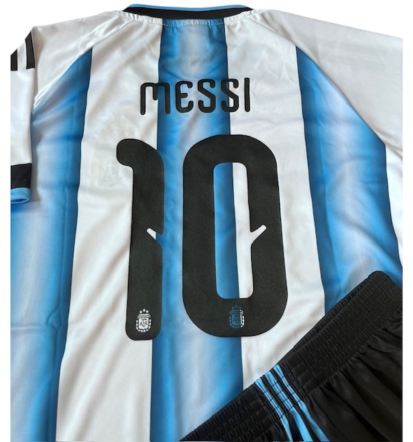 画像8: メッシ背番号10 アルゼンチン代表　2026年W杯モデル レプリカユニフォーム　子供用