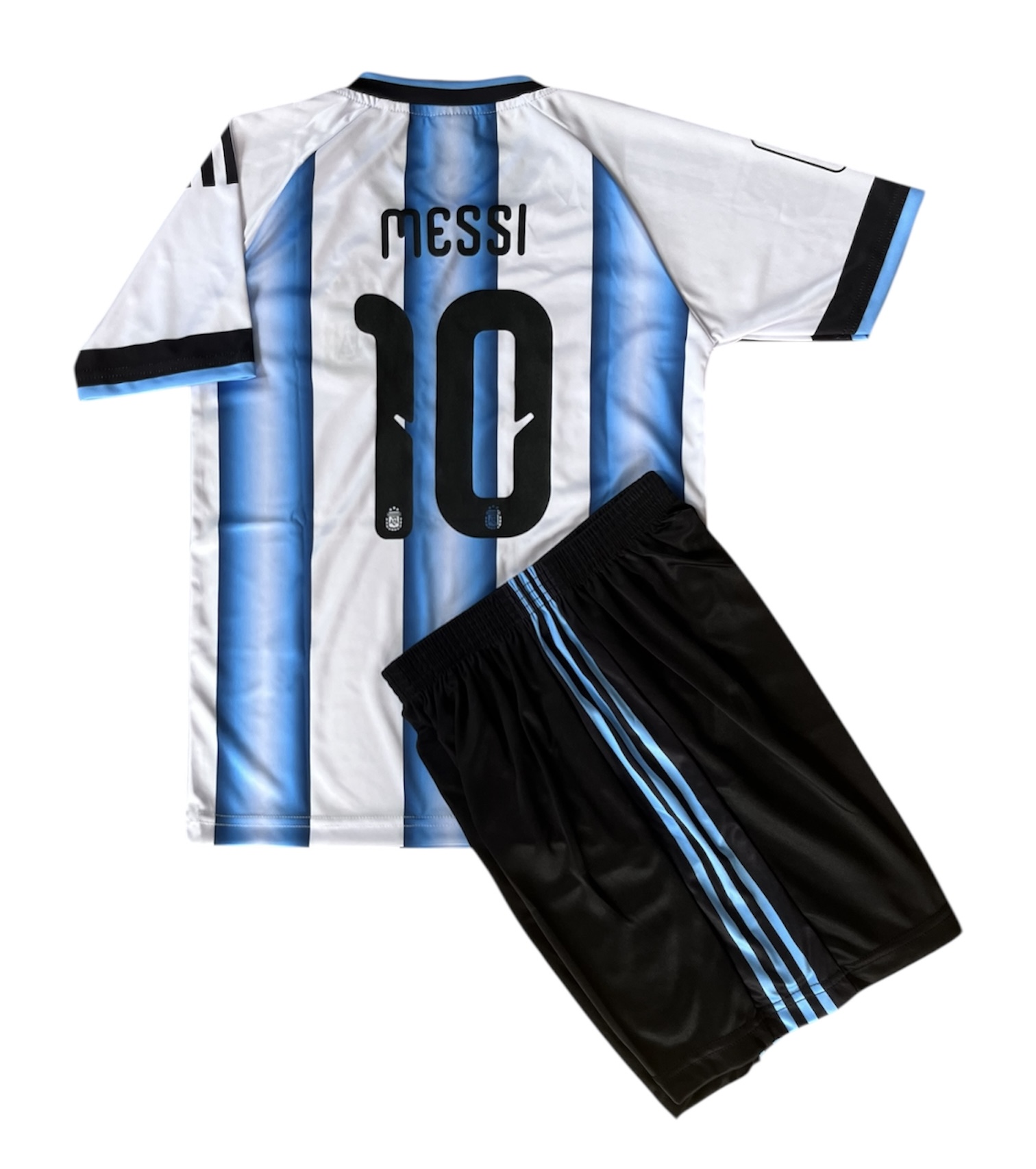 画像1: メッシ背番号10 アルゼンチン代表　2026年W杯モデル レプリカユニフォーム　子供用