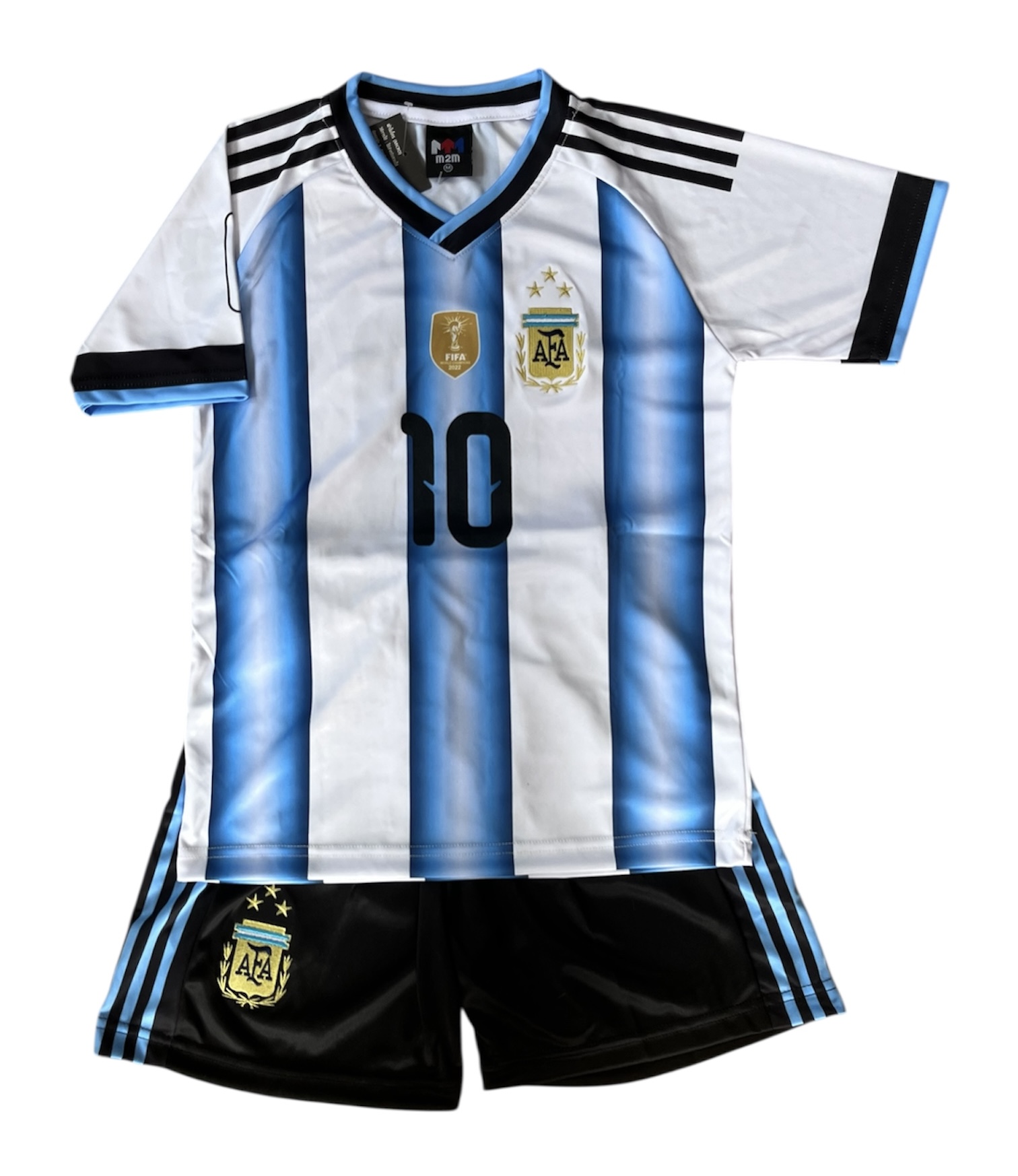 画像4: メッシ背番号10 アルゼンチン代表　2026年W杯モデル レプリカユニフォーム　子供用