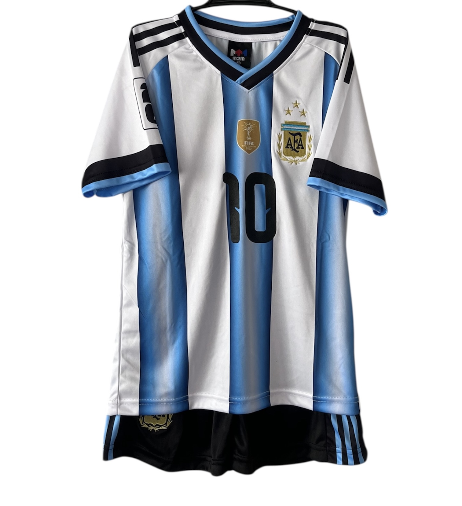 画像5: メッシ背番号10 アルゼンチン代表　2026年W杯モデル レプリカユニフォーム　子供用