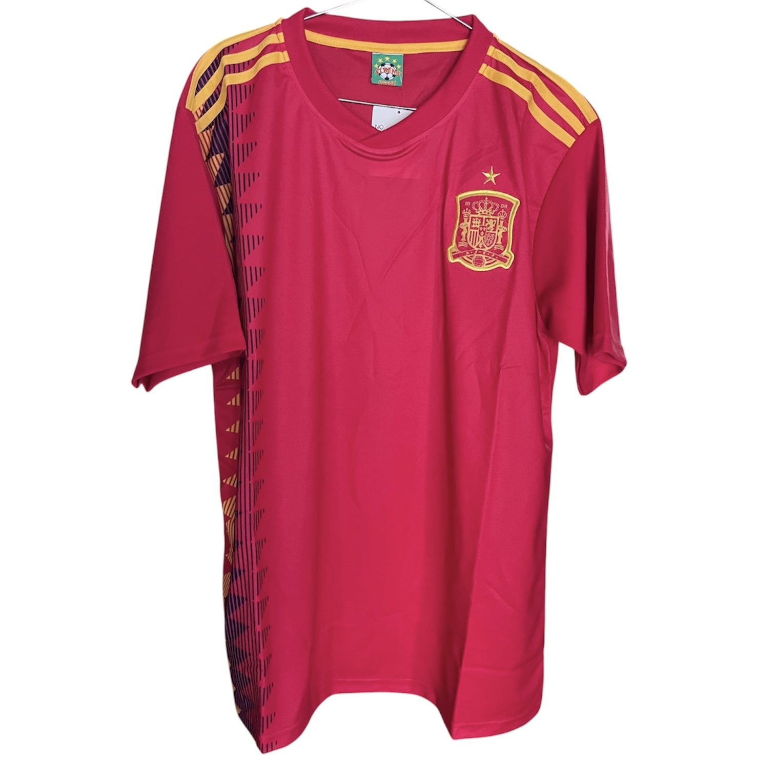 画像3: スペイン代表　ホーム　2018年モデル　レプリカユニフォーム　サッカー【即納商品】