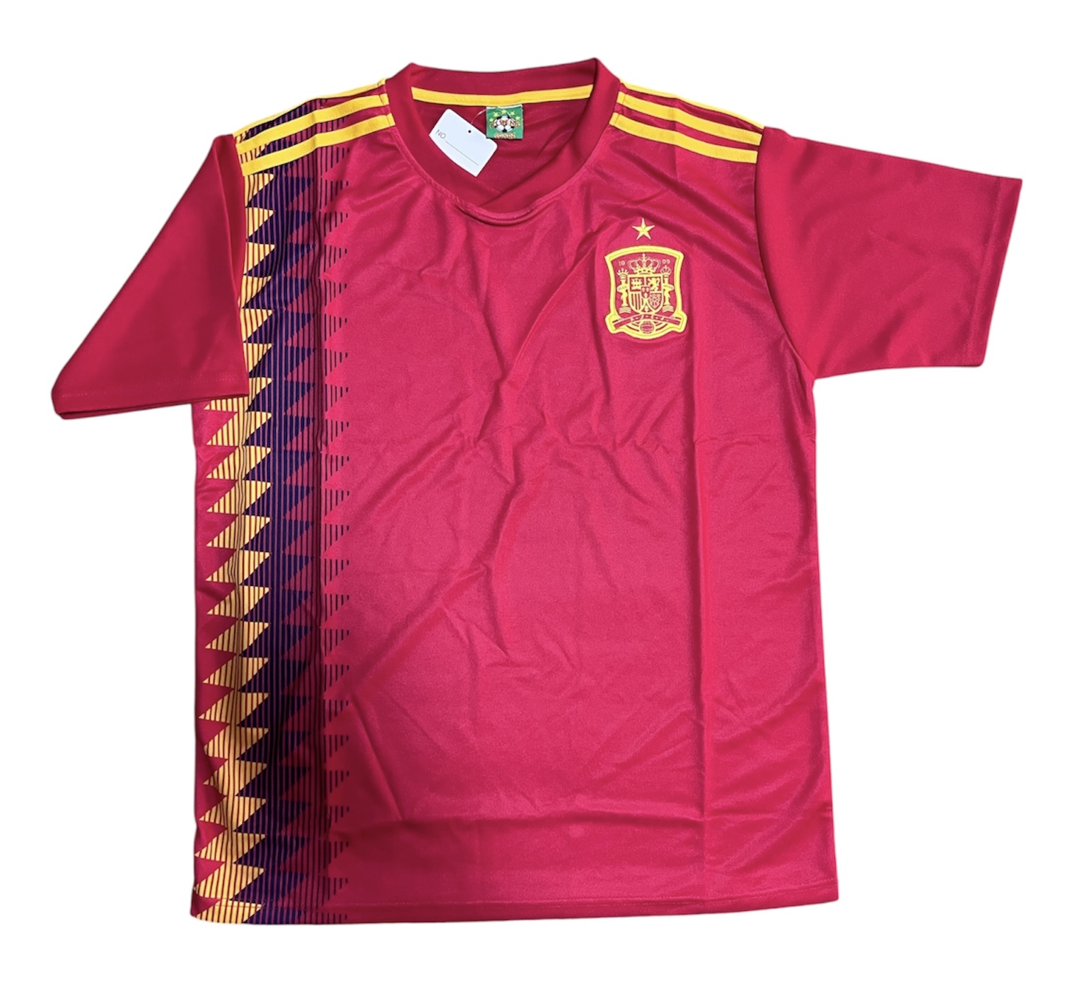 画像1: スペイン代表　ホーム　2018年モデル　レプリカユニフォーム　サッカー【即納商品】